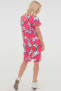 Летнее платье  мешок розового с белым цвета 2794-2.17 No2|интернет-магазин vvlen.com