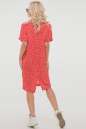 Летнее платье  мешок красного цвета 2794-3.84 No2|интернет-магазин vvlen.com