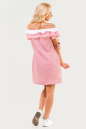 Летнее платье трапеция красной полоски цвета 2563.93 No3|интернет-магазин vvlen.com
