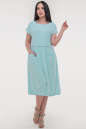 Летнее платье с пышной юбкой мятного цвета 2836.116|интернет-магазин vvlen.com