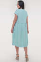 Летнее платье с пышной юбкой мятного цвета 2836.116 No2|интернет-магазин vvlen.com