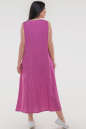 Летнее платье трапеция малинового цвета 2541.84 No2|интернет-магазин vvlen.com