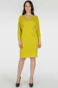 Платье туника горчичного цвета 410  No1|интернет-магазин vvlen.com