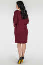 Платье  мешок бордового цвета 410  No2|интернет-магазин vvlen.com