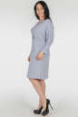 Платье  мешок голубого цвета 410  No1|интернет-магазин vvlen.com