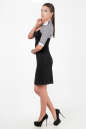 Офисное платье футляр черного цвета 2343.41 No2|интернет-магазин vvlen.com