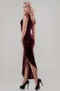 Вечернее платье футляр лилового цвета 2635-1.26 No2|интернет-магазин vvlen.com