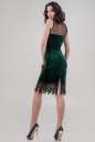 Коктейльное платье футляр салатового цвета 2641.26 No2|интернет-магазин vvlen.com