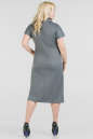 Платье футляр серого цвета 1170.13  No2|интернет-магазин vvlen.com