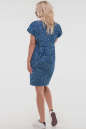 Летнее платье с юбкой тюльпан джинса цвета 2832.9 No3|интернет-магазин vvlen.com
