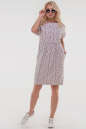 Летнее платье с юбкой тюльпан розового цвета 2832.81 No0|интернет-магазин vvlen.com