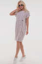 Летнее платье с юбкой тюльпан розового цвета 2832.81 No1|интернет-магазин vvlen.com