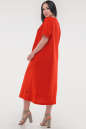 Летнее платье трапеция красного цвета 2829.81 No3|интернет-магазин vvlen.com