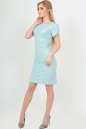Летнее платье футляр мятного цвета 2504-3.89 No1|интернет-магазин vvlen.com