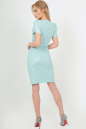 Летнее платье футляр мятного цвета 2504-3.89 No3|интернет-магазин vvlen.com