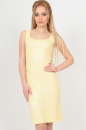 Летнее платье майка желтого цвета 2370-1.89 No0|интернет-магазин vvlen.com