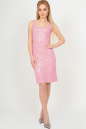 Летнее платье майка розового цвета 2370-1.89 No1|интернет-магазин vvlen.com