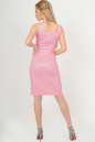 Летнее платье майка розового цвета 2370-1.89 No3|интернет-магазин vvlen.com