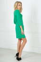 Повседневное платье футляр зеленого цвета 2503.47 No2|интернет-магазин vvlen.com