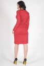 Платье футляр красного цвета 1986-1.41  No2|интернет-магазин vvlen.com
