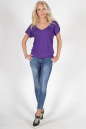 Женская футболка фиолетового цвета 790.17 No0|интернет-магазин vvlen.com