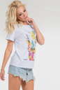 Женская футболка с принтом жираф No1|интернет-магазин vvlen.com