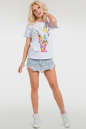Женская футболка с принтом жираф No2|интернет-магазин vvlen.com