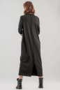 Спортивное платье  черного цвета 2623.90 No8|интернет-магазин vvlen.com