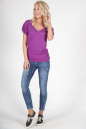 Женская футболка сиреневого цвета 790.17 No1|интернет-магазин vvlen.com