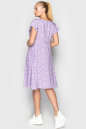Летнее платье с расклешённой юбкой лайма цвета 2560.84 No2|интернет-магазин vvlen.com