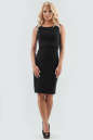 Коктейльное платье футляр черного цвета 1819-1.47 No1|интернет-магазин vvlen.com