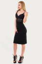 Коктейльное платье футляр черного цвета 664.2 No2|интернет-магазин vvlen.com