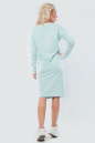 Спортивное платье  голубого цвета 042 No2|интернет-магазин vvlen.com