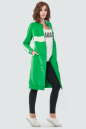 Кардиган стильный зеленого цвета 062 No5|интернет-магазин vvlen.com