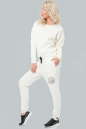Спортивные штаны молочного цвета 026 No4|интернет-магазин vvlen.com