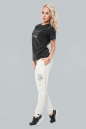 Женская футболка черного цвета  020 No2|интернет-магазин vvlen.com