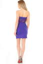 Коктейльное платье с открытой спиной фиолетового цвета 892.6 No2|интернет-магазин vvlen.com