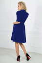 Повседневное платье с пышной юбкой электрика цвета 2507.47 No1|интернет-магазин vvlen.com