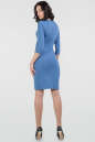 Офисное платье футляр джинса цвета 2517.47 No2|интернет-магазин vvlen.com