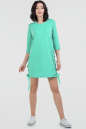Спортивное платье  мятного цвета 2656.79 No0|интернет-магазин vvlen.com