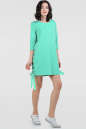 Спортивное платье  мятного цвета 2656.79 No1|интернет-магазин vvlen.com