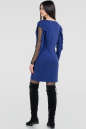 Повседневное платье футляр василькового цвета 2585.17 No2|интернет-магазин vvlen.com