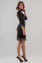 Коктейльное платье футляр черного цвета 2633.47 No2|интернет-магазин vvlen.com