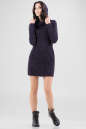 Спортивное платье  темно-синего цвета 2648.98 No0|интернет-магазин vvlen.com