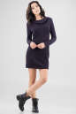 Спортивное платье  темно-синего цвета 2648.98 No1|интернет-магазин vvlen.com