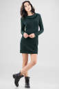Спортивное платье  темно-зеленого цвета 2648.98 No0|интернет-магазин vvlen.com