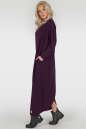 Платье оверсайз марсалы цвета 2713-1.79 No2|интернет-магазин vvlen.com