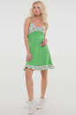 Летнее платье-комбинация лайма цвета 1497.17 No0|интернет-магазин vvlen.com