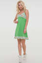 Летнее платье-комбинация лайма цвета 1497.17 No1|интернет-магазин vvlen.com