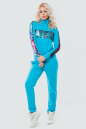 Домашний костюм голубого цвета 063 No1|интернет-магазин vvlen.com